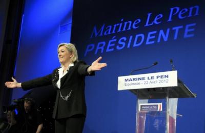 Far-right leader Marine Le Pen