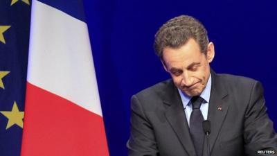 French President Nicolas Sarkozy