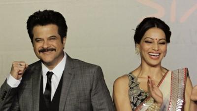 Bollywood actors Anil Kapoor and Bipasha Basu