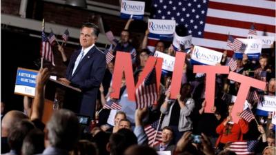 Mitt Romney speaks in New Hampshire