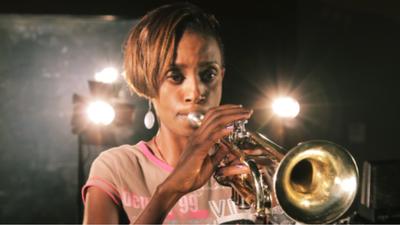 Kenyan afro-jazz trumpeter Christine Kamau