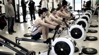 Great Britain's rowers prepare for London 2012