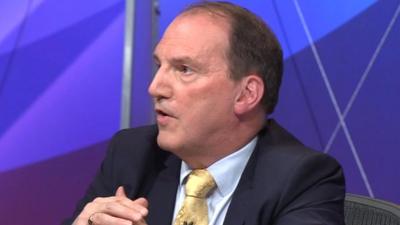 Simon Hughes on the BBC's Question Time