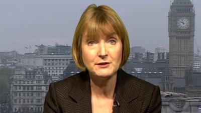 Deputy leader of the Labour Party, Harriet Harman