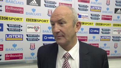 Stoke manager Tony Pulis