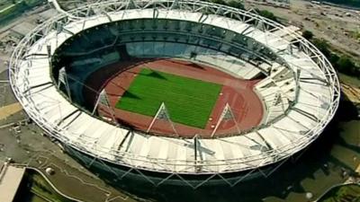 London 2012 Olympics site, Stratford, London