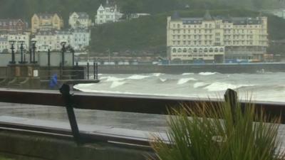 North Wales coast