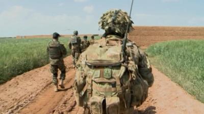 Troops in Helmand, Afghanistan