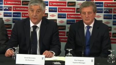 David Bernstein and Roy Hodgson