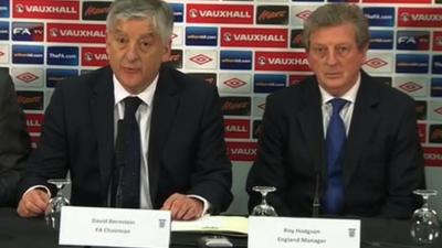 David Bernstein and Roy Hodgson