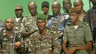 Pro-junta forces in Mali