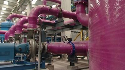 Desalination plant in Northern Spain