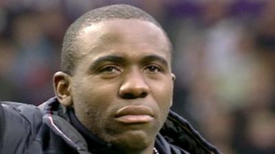 Footballer Fabrice Muamba