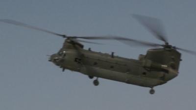 Chinook helicopter