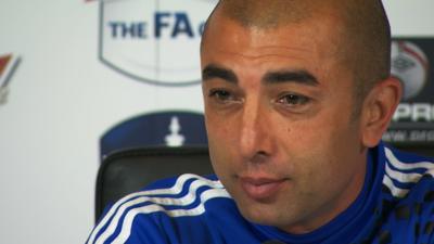 Chelsea interim manager Roberto di Matteo