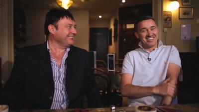 Jimmy White and Stephen Hendry