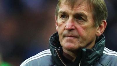 Liverpool manager Kenny Dalglish