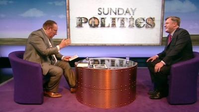 Andrew Neil and Ed Balls