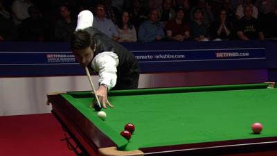 Three-time world champion Ronnie O'Sullivan