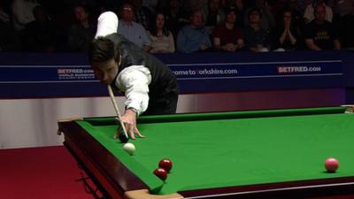 Three-time world champion Ronnie O'Sullivan