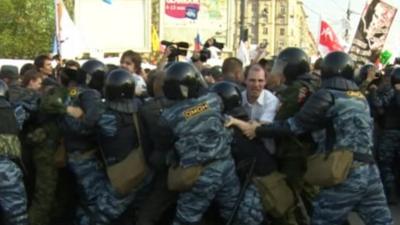 Russia protests