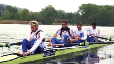 Team GB's coxless four