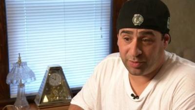 Richard Elassar, a recovering prescription drug addict, who robbed a bank to feed his habit