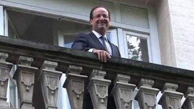 French President-elect Francois Hollande