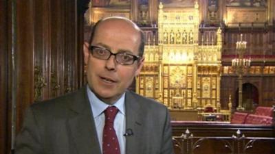 Nick Robinson in Parliament