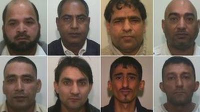 Defendants in Rochdale grooming trial