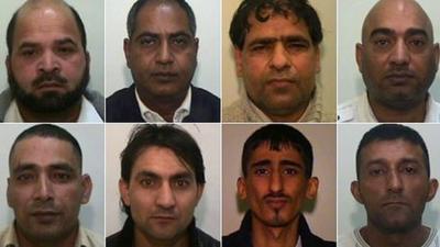 Defendants in Rochdale grooming trial