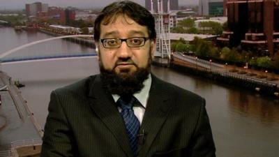 Imam Irfan Chishti from the Rochdale Council of Mosques