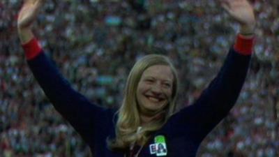 1972 Olympic pentathlon champion Mary Peters