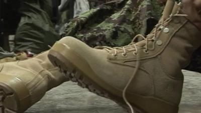 Soldier's boots