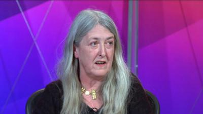 Mary Beard on Question Time
