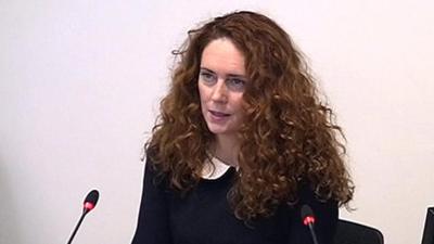 Rebekah Brooks, former chief executive of News International