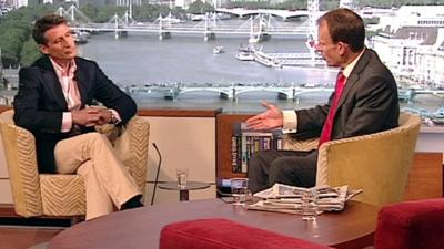 Lord Coe and Andrew Marr