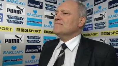 Fulham boss Martin Jol