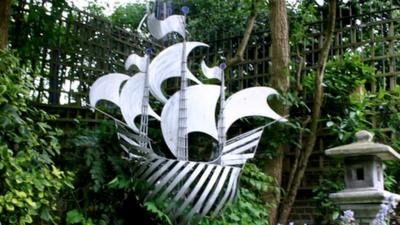 Blue Peter ship