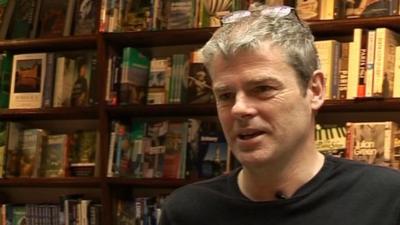 Author Mark Haddon