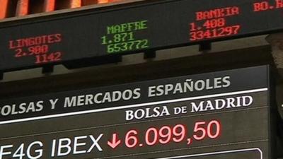 Stock exchange sign