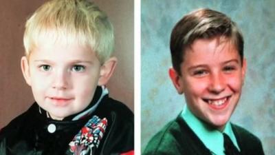 The two young boys who were killed in an IRA bomb attack in Warrington, Cheshire.