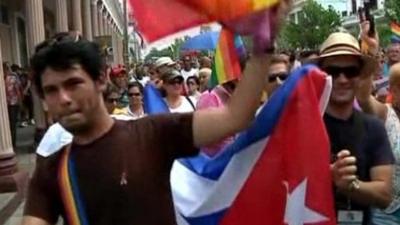 Cuba's rally against homophobia