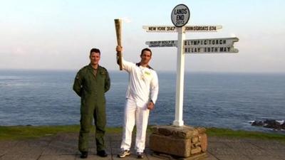 The torch is lit for Ben Ainslie