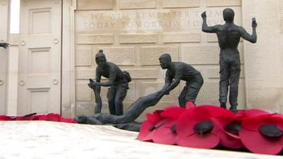 National Memorial Arboretum in Staffordshire