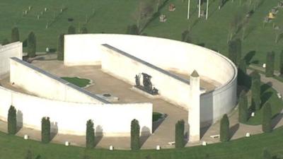 National Memorial Arboretum in Staffordshire