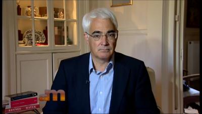 Alistair Darling on The Andrew Marr Show