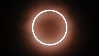 The annular solar eclipse seen from Tokyo