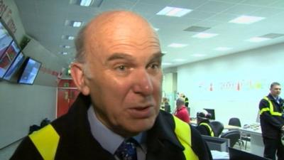 Business Secretary Vince Cable