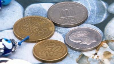 Drachma coins